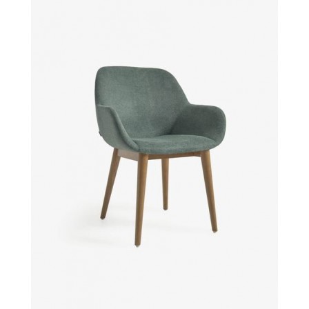 Silla Comedor Kun Tejido Verde