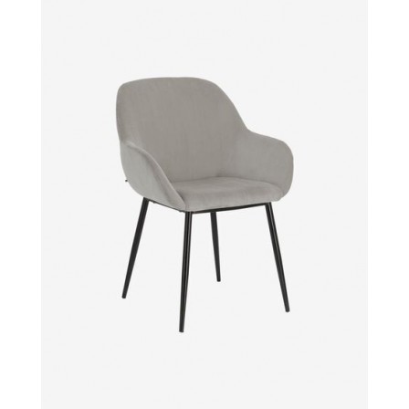 Silla Comedor Kun Pana Gris