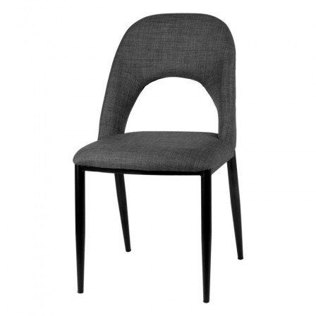 Silla Comedor Anik Gris Oscuro