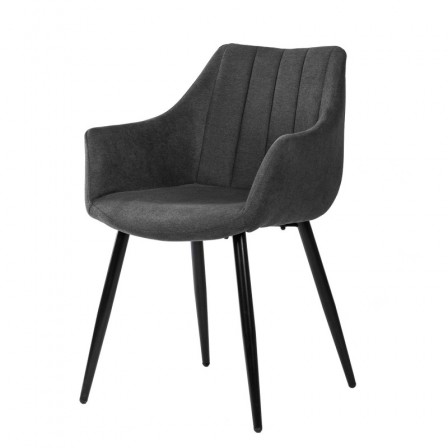 Silla Comedor Fona Gris Oscuro