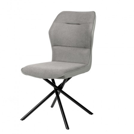 Silla Comedor Cleow Gris Claro