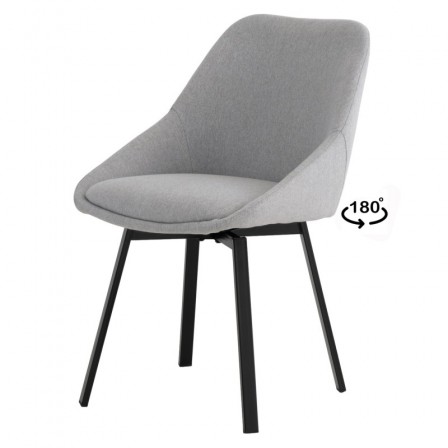 Silla Giratoria Melia Gris...