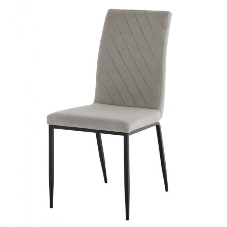 Silla Comedor Ivis Gris Claro