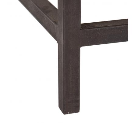 MESA CENTRO NATURAL MADERA DE OLMO 167 X 100 X 50 CM - Imagen 3