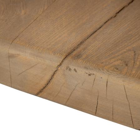 MESA CENTRO NATURAL MADERA DE OLMO 184 X 94 X 44 CM - Imagen 3