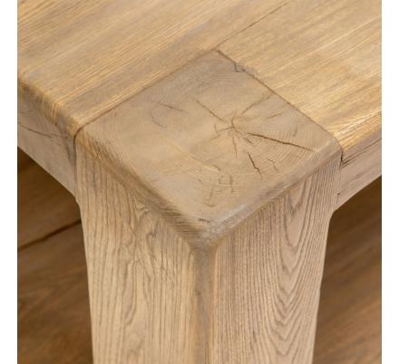 MESA CENTRO NATURAL MADERA DE OLMO 184 X 94 X 44 CM - Imagen 6