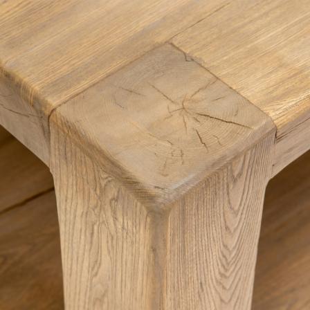 MESA CENTRO NATURAL MADERA DE OLMO 184 X 94 X 44 CM - Imagen 6