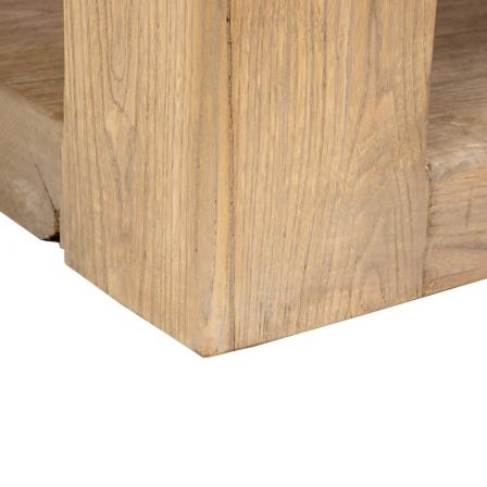 MESA CENTRO NATURAL MADERA DE OLMO 184 X 94 X 44 CM - Imagen 7