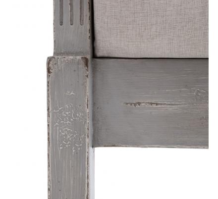 CABECERO GRIS MADERA / TEJIDO 103 X 7 X 153 CM - Imagen 7