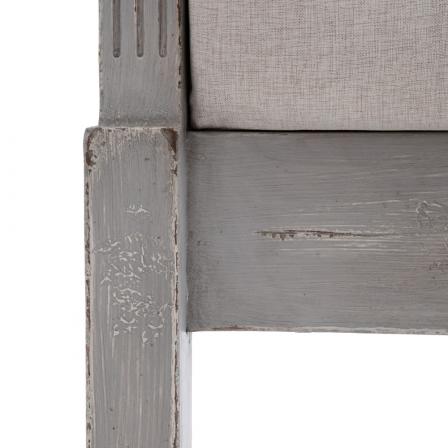 CABECERO GRIS MADERA / TEJIDO 103 X 7 X 153 CM - Imagen 7