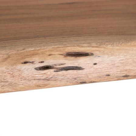 MESA COMEDOR NATURAL-NEGRO 300 X 94 X 78 CM - Imagen 7