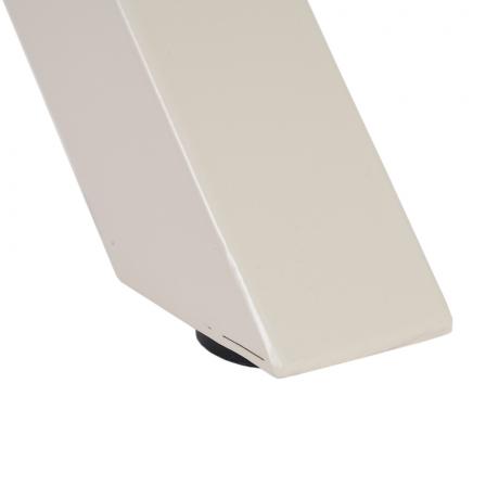 MESA COMEDOR NATURAL-BLANCO DM-METAL 160 X 90 X 76 CM - Imagen 7