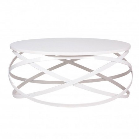 Mesa Centro Darius Blanco 80ø