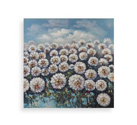 CUADRO BLOWBALLS 80X80CM - Imagen 1