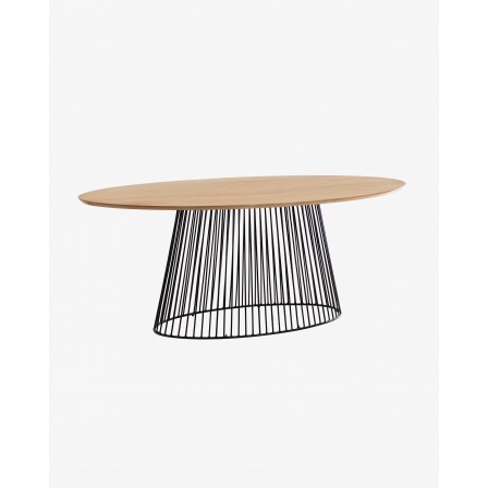 Mesa Comedor Ovalada Lesli...