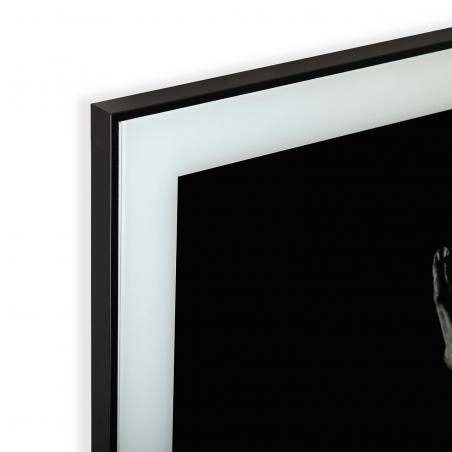 CUADRO SILUETA BLANCO Y NEGRO