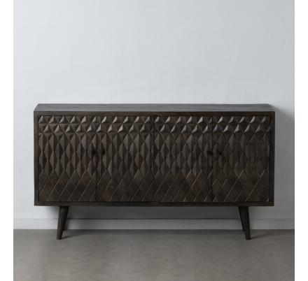 APARADOR MARRÓN MADERA SALÓN 153 X 39,50 X 84 CM