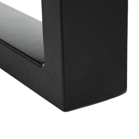 MESA COMEDOR NATURAL-NEGRO 160 X 80 X 76 CM