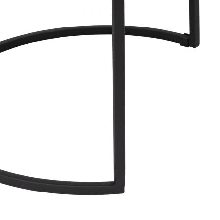 S/3 MESA CENTRO NATURAL-NEGRO 79 X 79 X 48 CM
