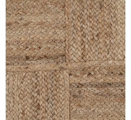 ALFOMBRA NATURAL YUTE DECORACIÓN 230 X 160 CM