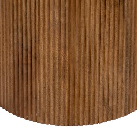 MESA COMEDOR NATURAL-CREMA MÁRMOL/MADERA 120 X 120 X 74 CM