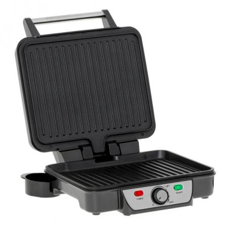 Grill Parrilla Electrica 2500w Reg.temperatura,antiadherente, Indicador Luminoso C/bandeja Goteo,espatula