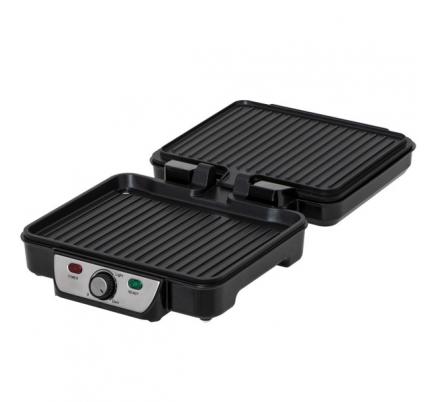 Grill Parrilla Electrica 2500w Reg.temperatura,antiadherente, Indicador Luminoso C/bandeja Goteo,espatula