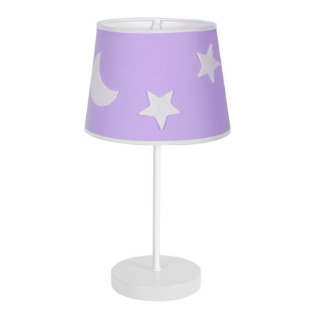 Sobremesa Firmamento 1xe27 Lila 38x18