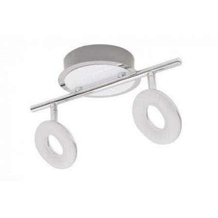 Regleta Foco Led Namibia Cromo Smd 10w 900lm 17x30