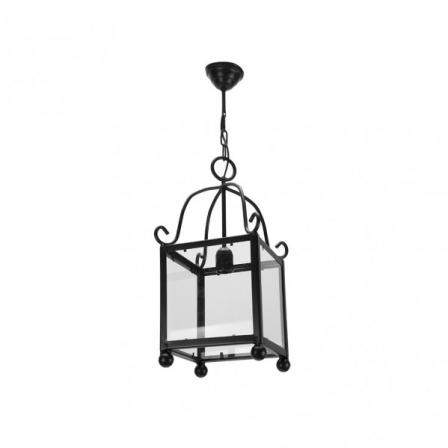 Farol Forja Monasterio 1xe27 Negro Regx22x22 Cm