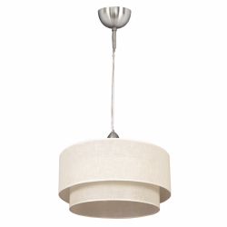 Colgante Doble 1l. Beis/beis Cilind (35/25/reg)