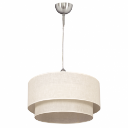 Colgante Doble 1l. Beis/beis Cilind (50/40/reg)