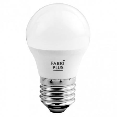 Bombilla Esferica 7w 6000k Fabriplus E27 630lm  8,4x4,4x4,4 Cm