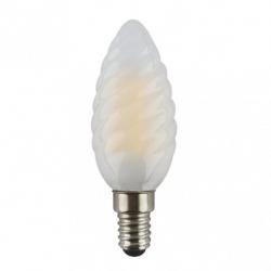 Bombilla Vela Rizada 4w 3000k Fabriplus E14 360lm  9,7x3,4x3,4 Cm