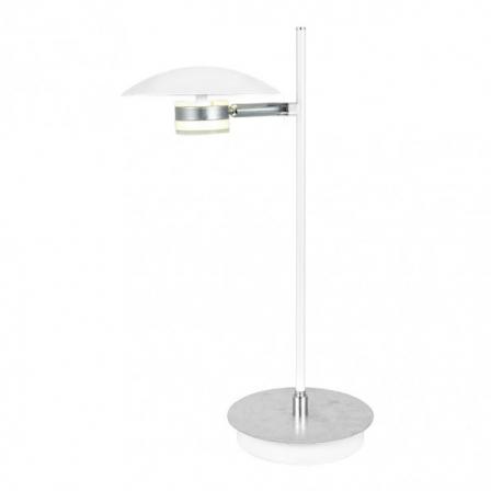 Sobremesa Ciudad Del Cabo 1l 6w 4000k Blanco/plata  42x23x15 Cm 540 Lm Dirigible y Orientable