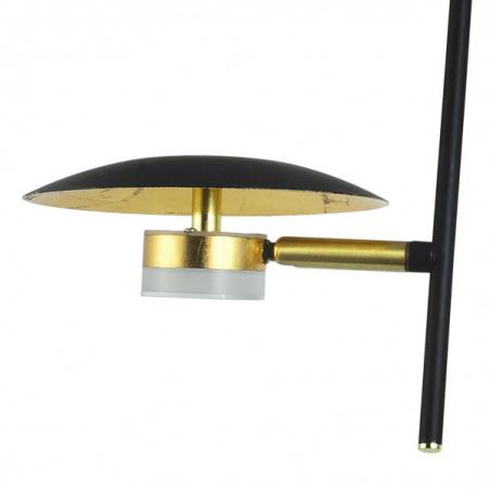 Colgante Ciudad Del Cabo 2l 12w 4000k Negro/oro 52x49x15 Cm 1080 Lm Dirigible Y Orientable