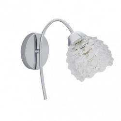 Aplique Bagan 1xe14 Cromo 26x27x12 Cm