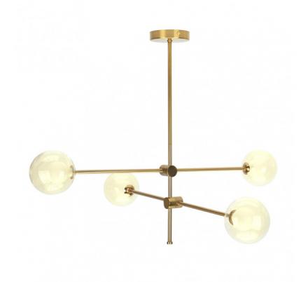 Lampara Jerusalen 4xg9 Bronce 63x82x82 Cm