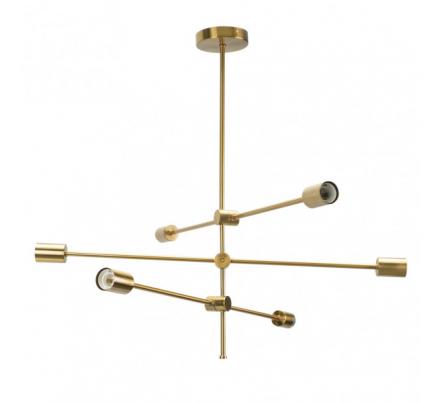 Lampara Jerusalen 6xe27 Bronce 73x81x81 Cm