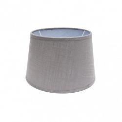 Pantalla Agueda E27 Gris 30dx22dx17h Conica Abierta