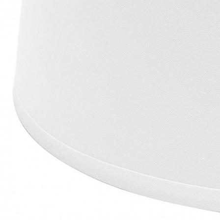 Pantalla Clara Pinza Blanca 10dx8dx8h Conica Abierta