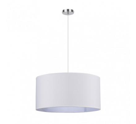 Colgante Chanza 3xe27 Cromo/blanco Regx50x50 Cm