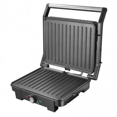 Grill Antiadherente 2800w 180º Bandeja Goteo Placa Xl 29*24 Cm Con Espatula