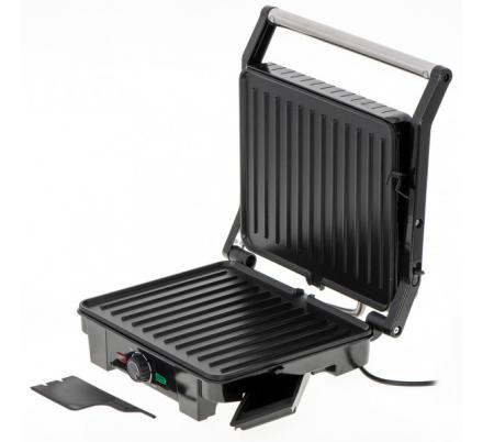 Grill Antiadherente 2800w 180º Bandeja Goteo Placa Xl 29*24 Cm Con Espatula