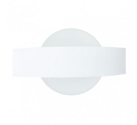 Aplique Barredor De Pared Circ.8w 4000k Arco Blanco 630 Lm Ip20 13x24x5 Cm