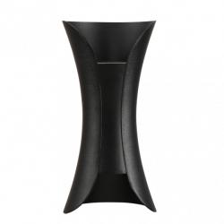 Aplique Barredor De Pared 10w 4000k Dickens Negro  950lm 20x10x9 Cm Ip65 Aluminio