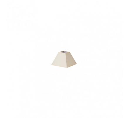 Pantalla Piramide Mezzo Pinza Beis 12dx7dx10h  Tejido Popelin