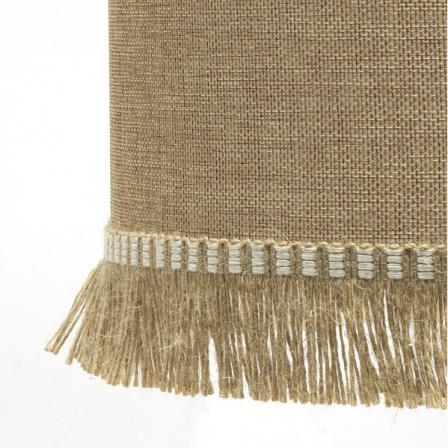 Sobremesa Alto Sibila 1xe27 Cuero/arena 62x30x30 Cm