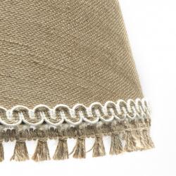 Pie Salon Ada 1xe27 Negro/arena 163x40x40 Cm