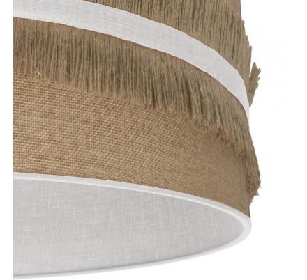 Pie Salon Natalia 1xe27 Blanco/saco-blanco 164x40x40 Cm